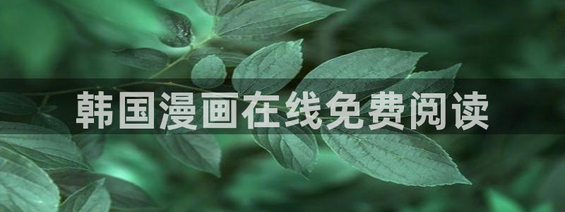 韩漫在线观看歪歪漫画网